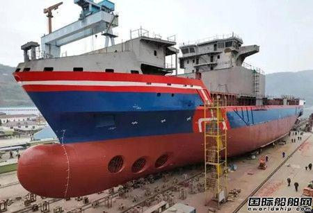 原來(lái)是這家停產(chǎn)多年的船廠 這艘全球最大遠(yuǎn)洋通信海纜鋪設(shè)船下水